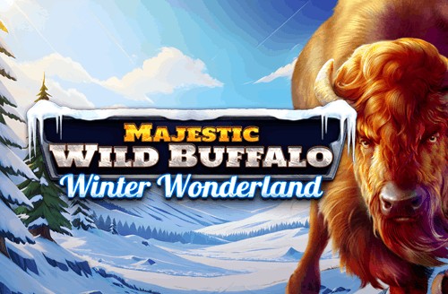 Majestic Wild Buffalo - Winter Wonderland